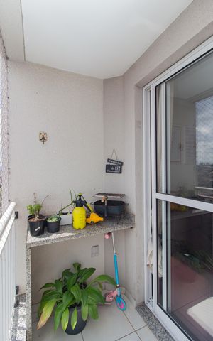 Apartamento à venda com 55m², 2 quartos e 1 vaga Apartamento à venda com 55m², 2 quartos e 1 vagaVaranda da Sala