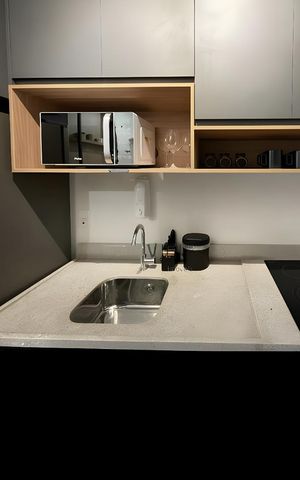 Apartamento para alugar com 29m², 1 quarto e sem vaga