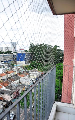 Apartamento à venda com 56m², 2 quartos e 1 vaga Apartamento à venda com 56m², 2 quartos e 1 vagaDetalhe - Varanda da Sala e Sala de Jantar