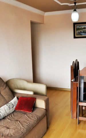 Apartamento à venda com 56m², 2 quartos e 1 vaga Apartamento à venda com 56m², 2 quartos e 1 vagaDetalhe - Sala e Sala de Jantar