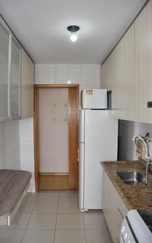 Apartamento à venda com 56m², 2 quartos e 1 vaga Apartamento à venda com 56m², 2 quartos e 1 vagaDetalhe - Cozinha