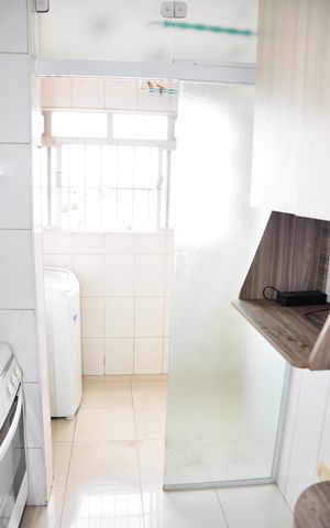 Apartamento à venda com 56m², 2 quartos e 1 vaga Apartamento à venda com 56m², 2 quartos e 1 vagaDetalhe - Cozinha