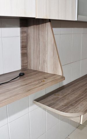 Apartamento à venda com 56m², 2 quartos e 1 vaga Apartamento à venda com 56m², 2 quartos e 1 vagaDetalhe - Cozinha