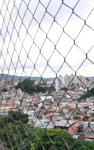 Apartamento à venda com 56m², 2 quartos e 1 vaga Apartamento à venda com 56m², 2 quartos e 1 vagaDetalhe - Vista da Varanda da Sala e Sala de Jantar