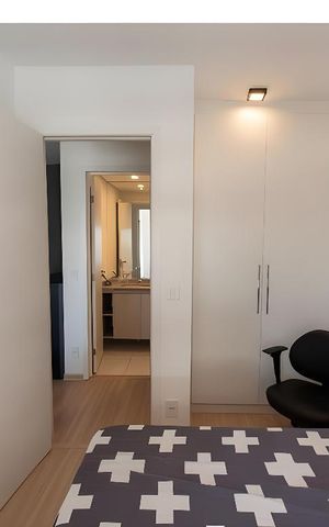 Apartamento para alugar com 32m², 1 quarto e sem vaga