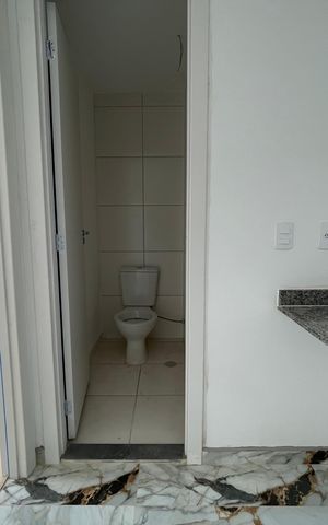 Apartamento à venda com 35m², 2 quartos e sem vaga Apartamento à venda com 35m², 2 quartos e sem vagaBanheiro
