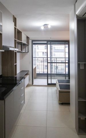 Apartamento à venda com 30m², 1 quarto e sem vaga Apartamento à venda com 30m², 1 quarto e sem vagaCozinha - Armários / Quarto