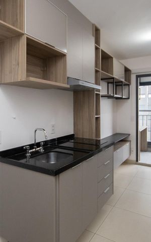 Apartamento à venda com 30m², 1 quarto e sem vaga Apartamento à venda com 30m², 1 quarto e sem vagaCozinha - Armários / Quarto
