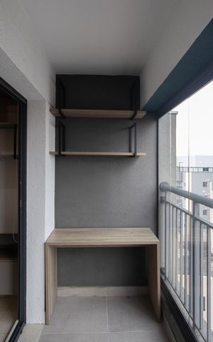 Apartamento à venda com 30m², 1 quarto e sem vaga Apartamento à venda com 30m², 1 quarto e sem vagaVaranda