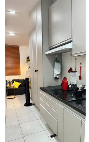 Apartamento para alugar com 36m², 1 quarto e sem vaga
