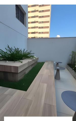 Apartamento para alugar com 25m², 1 quarto e sem vaga