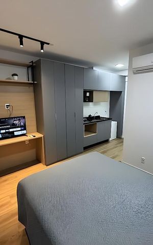 Apartamento para alugar com 25m², 1 quarto e sem vaga