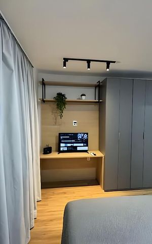 Apartamento para alugar com 25m², 1 quarto e sem vaga