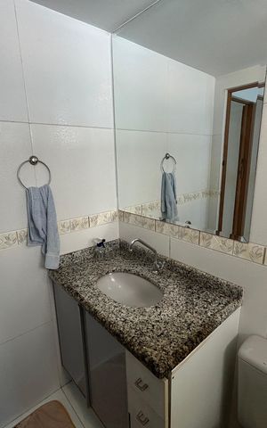 Apartamento para alugar com 81m², 3 quartos e 1 vagaBanheiro da Suíte
