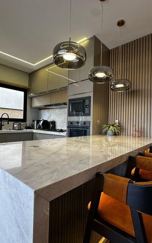 Casa de condomínio para alugar com 420m², 3 quartos e 4 vagasCozinha