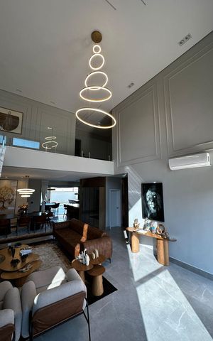 Casa de condomínio para alugar com 420m², 3 quartos e 4 vagasSala