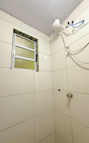 Casa para alugar com 150m², 2 quartos e 1 vagaBanheiro da Suíte
