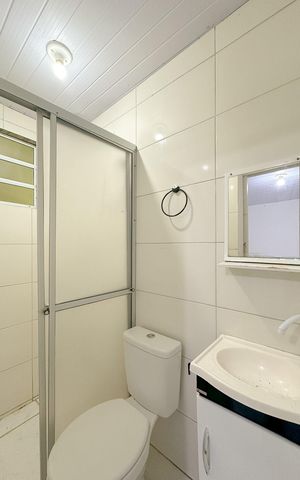 Casa para alugar com 150m², 2 quartos e 1 vagaBanheiro da Suíte