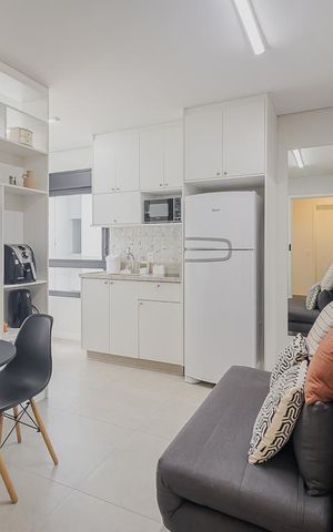 Studio para alugar com 23m², 1 quarto e sem vaga Studio para alugar com 23m², 1 quarto e sem vagaSala