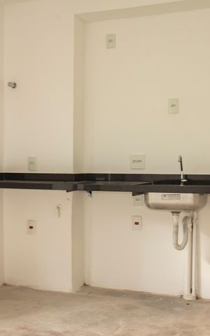 Studio à venda com 25m², 1 quarto e sem vagaCozinha
