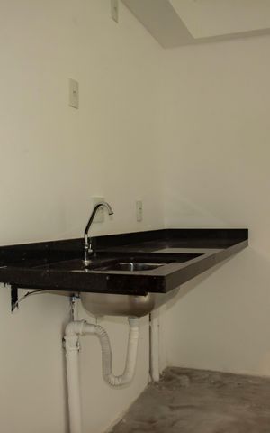 Studio à venda com 45m², 1 quarto e sem vagaCozinha
