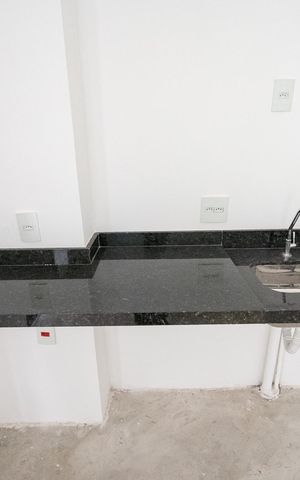Studio à venda com 41m², 1 quarto e sem vaga Studio à venda com 41m², 1 quarto e sem vagaCozinha