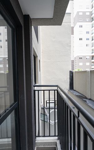Studio à venda com 25m², 1 quarto e sem vaga Studio à venda com 25m², 1 quarto e sem vagaVaranda