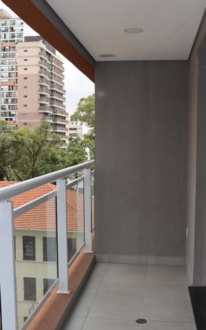 Studio para alugar com 33m², 1 quarto e 1 vagaVaranda