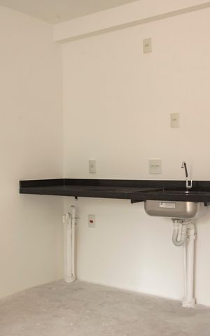 Studio à venda com 30m², 1 quarto e sem vagaCozinha
