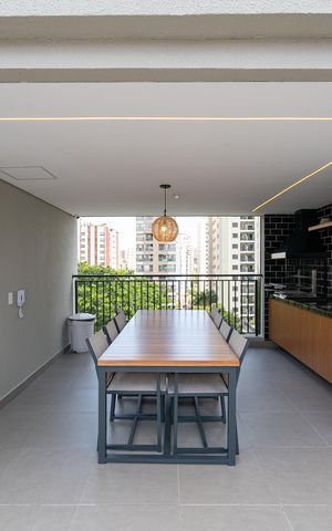 Studio à venda com 29m², 1 quarto e sem vaga Studio à venda com 29m², 1 quarto e sem vagaChurrasqueira