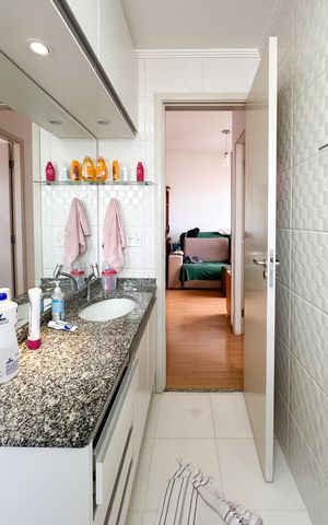 Apartamento para alugar com 65m², 2 quartos e 1 vaga Apartamento para alugar com 65m², 2 quartos e 1 vagaBanheiro Social
