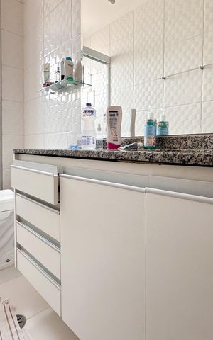 Apartamento para alugar com 65m², 2 quartos e 1 vaga Apartamento para alugar com 65m², 2 quartos e 1 vagaBanheiro Social