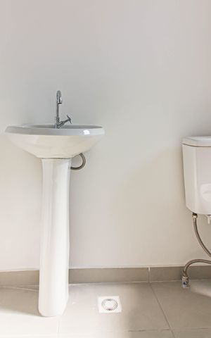 Apartamento à venda com 26m², 1 quarto e sem vaga Apartamento à venda com 26m², 1 quarto e sem vagaBanheiro da Suíte