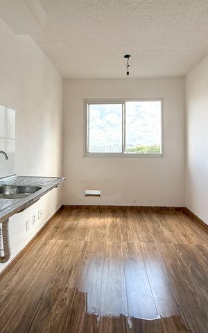 Apartamento à venda com 24m², 1 quarto e sem vaga Apartamento à venda com 24m², 1 quarto e sem vagaSala e cozinha
