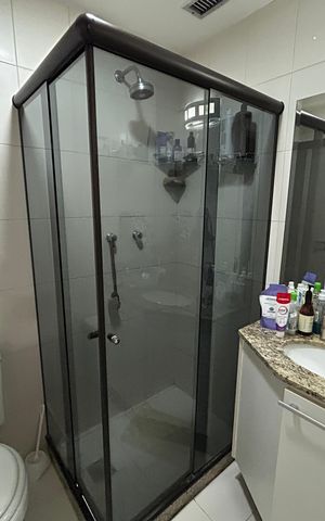 Apartamento à venda com 98m², 4 quartos e 2 vagasBanheiro da Suíte