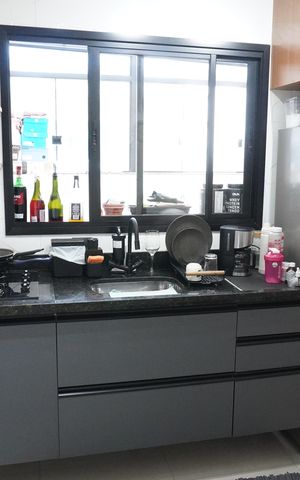 Apartamento à venda com 80m², 1 quarto e 1 vagaCozinha