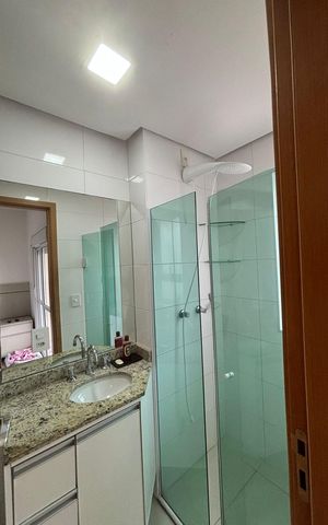 Apartamento à venda com 82m², 3 quartos e 3 vagas Apartamento à venda com 82m², 3 quartos e 3 vagasBanheiro