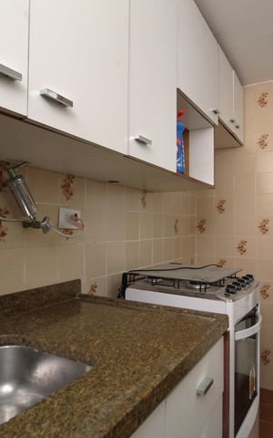 Apartamento à venda com 57m², 1 quarto e sem vagaCozinha