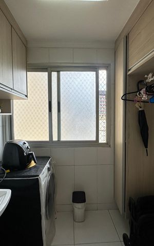 Apartamento à venda com 62m², 2 quartos e 1 vaga Apartamento à venda com 62m², 2 quartos e 1 vagaÁrea de Serviço