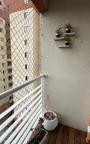 Apartamento à venda com 62m², 2 quartos e 1 vaga Apartamento à venda com 62m², 2 quartos e 1 vagaVaranda da Sala