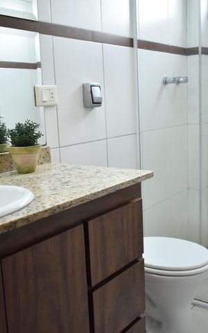 Apartamento à venda com 94m², 3 quartos e 1 vagaBanheiro Social