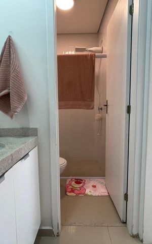 Apartamento para alugar com 38m², 1 quarto e sem vaga Apartamento para alugar com 38m², 1 quarto e sem vagaBanheiro