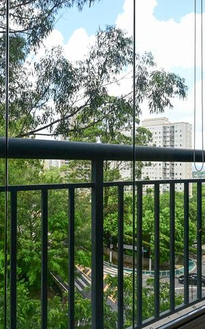 Apartamento para alugar com 40m², 1 quarto e 1 vagaVaranda