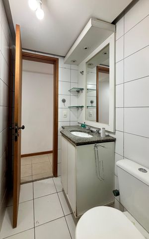 Apartamento à venda com 111m², 3 quartos e 2 vagas Apartamento à venda com 111m², 3 quartos e 2 vagasBanheiro