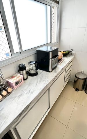 Apartamento à venda com 110m², 3 quartos e 2 vagas Apartamento à venda com 110m², 3 quartos e 2 vagasÁrea de Serviço