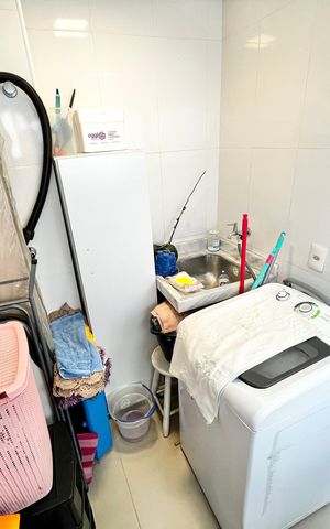 Apartamento à venda com 110m², 3 quartos e 2 vagas Apartamento à venda com 110m², 3 quartos e 2 vagasÁrea de Serviço