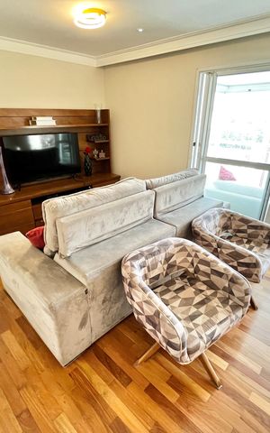 Apartamento à venda com 110m², 3 quartos e 2 vagas Apartamento à venda com 110m², 3 quartos e 2 vagasSala