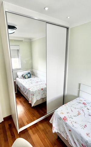 Apartamento à venda com 110m², 3 quartos e 2 vagas Apartamento à venda com 110m², 3 quartos e 2 vagasQuarto Suíte 3