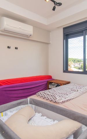 Apartamento à venda com 58m², 2 quartos e 1 vagaQuarto 2 - Suíte