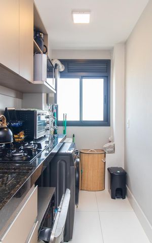 Apartamento à venda com 58m², 2 quartos e 1 vagaCozinha
